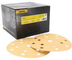 Gold P60 Ø150mm 15H 50pcs